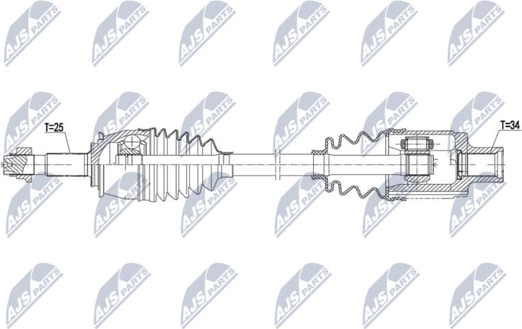 Drive Shaft NPW-PL-147