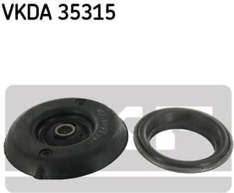 Strut mounting with bearing VKDA35315