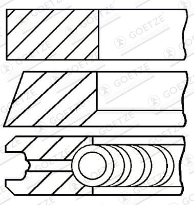 Piston Ring Set 08-145100-00