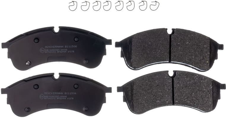 Brake Pad Set, disc brake B111506