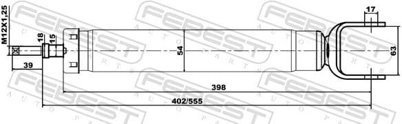 Shock Absorber 20110-002R - image 2