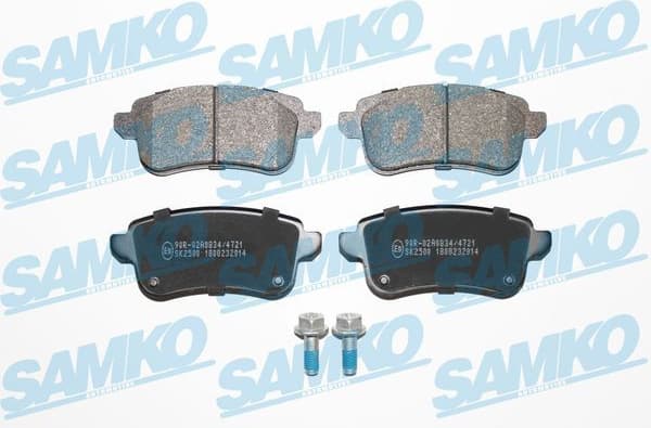 Brake Pad Set, disc brake 5SP2014