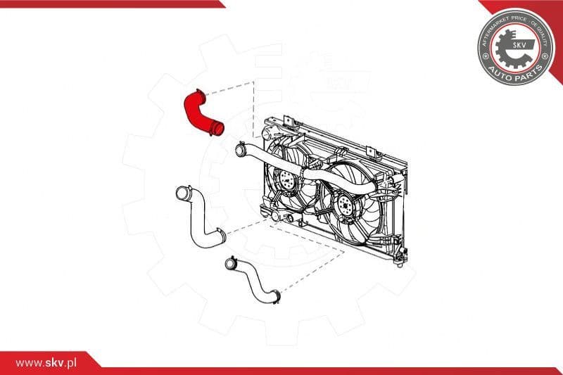 Charge Air Hose 43SKV131 - image 4