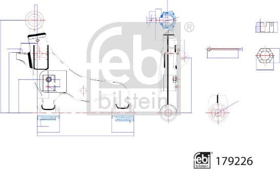 Control/Trailing Arm, wheel suspension 179226 - image 3