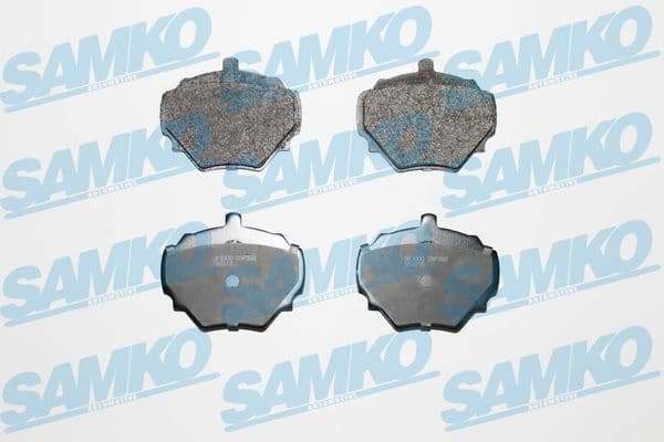Brake Pad Set, disc brake 5SP392