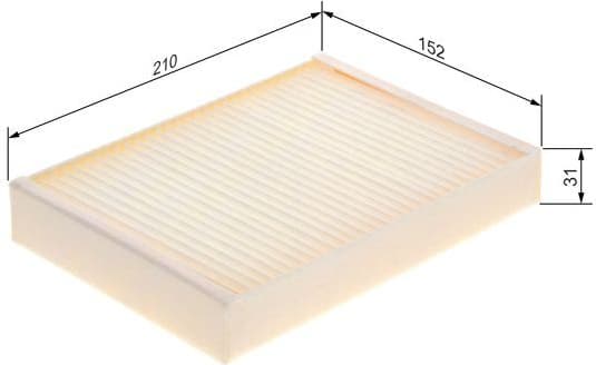 Filter, cabin air 1 987 435 121 - image 5