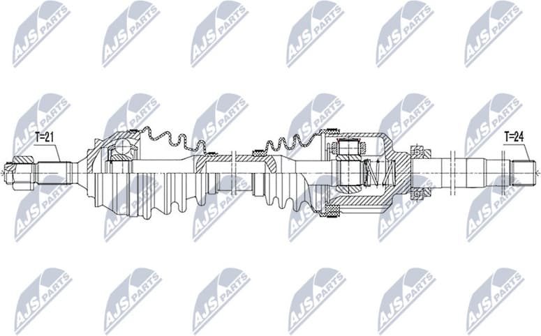 Drive Shaft NPW-CT-057