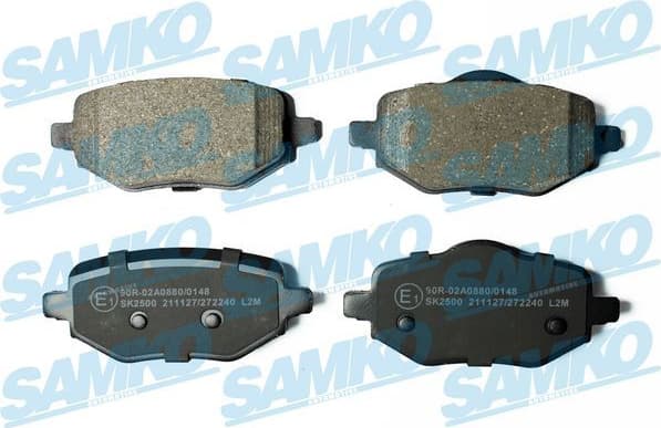 Brake Pad Set, disc brake 5SP2240