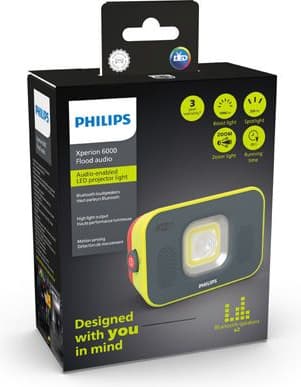 Hand lamp Xperion 6000 Flood audio X60FLAUX1