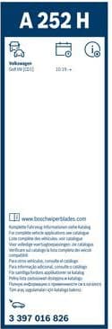 Wiper Blade Rear Aerotwin 3 397 016 826 - image 5