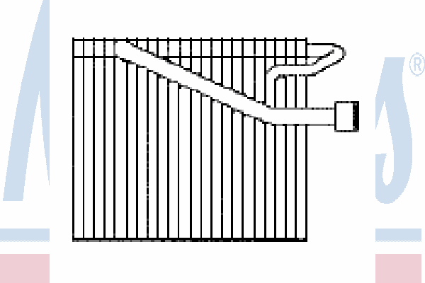 Evaporator, air conditioning 92211