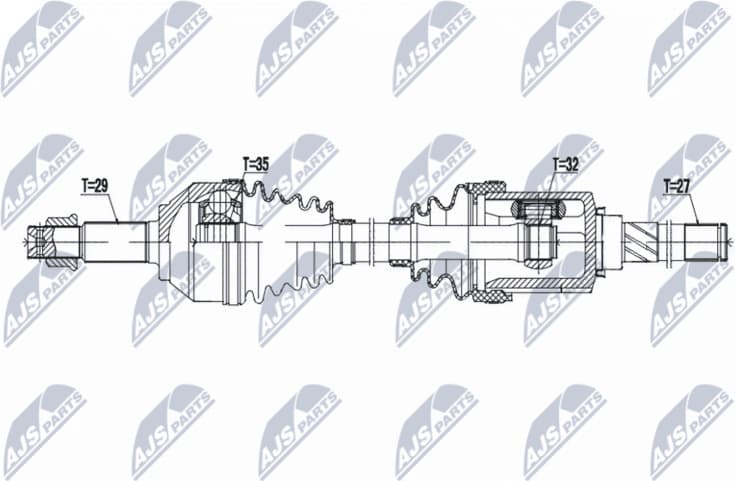 Drive Shaft NPW-NS-165