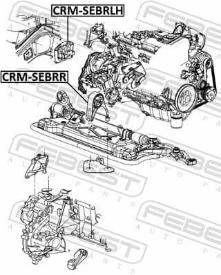 Mounting, engine CRM-SEBRR - image 2