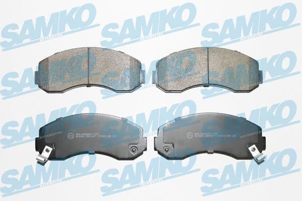 Brake Pad Set, disc brake 5SP1007