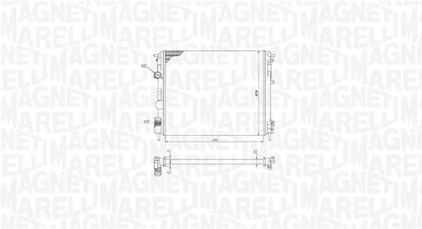 Radiator, engine cooling 350213195200 - image 2