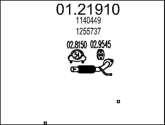 Exhaust Pipe 01.21910