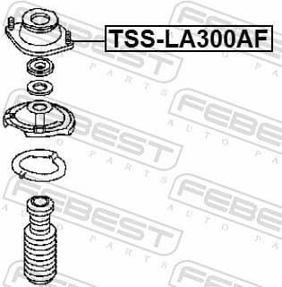 Suspension Strut Support Mount TSS-LA300AF - image 2