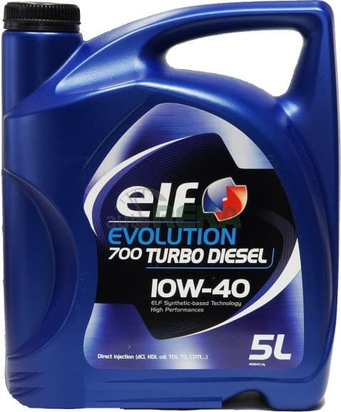 Alyva Elf  Evolution 700 Turbo Diesel 10W40 5L - EDP5 (ELF) - Autoera