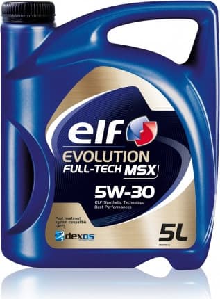 Oil ELF Full-tech MSX 5W30 synthetic 5L - ESMSX5 (ELF) - Autoera