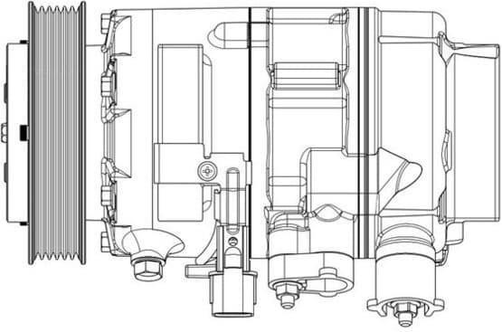 Compressor, air conditioning BEHR *** PREMIUM LINE *** ACP 637 000P - image 6