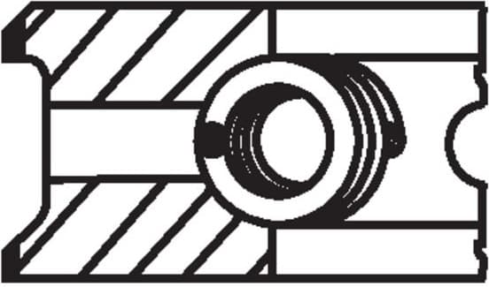 Piston Ring Set 008 58 N0 - image 3