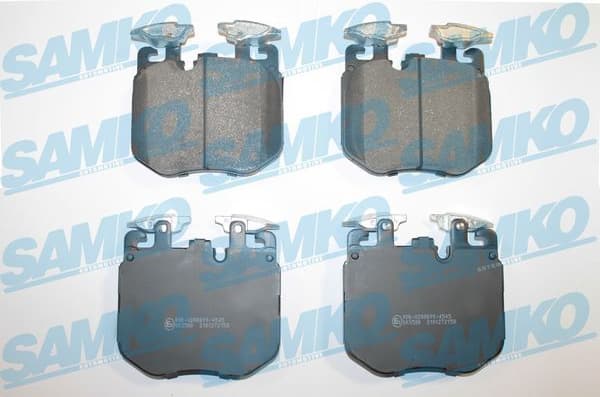 Brake Pad Set, disc brake 5SP2158
