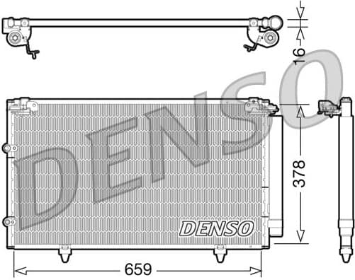 Condenser, air conditioning DCN51003