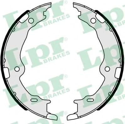 Brake shoes handbrake 81067