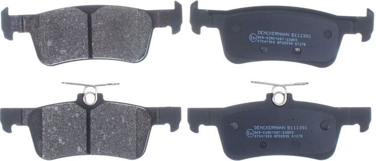 Brake Pad Set, disc brake B111391