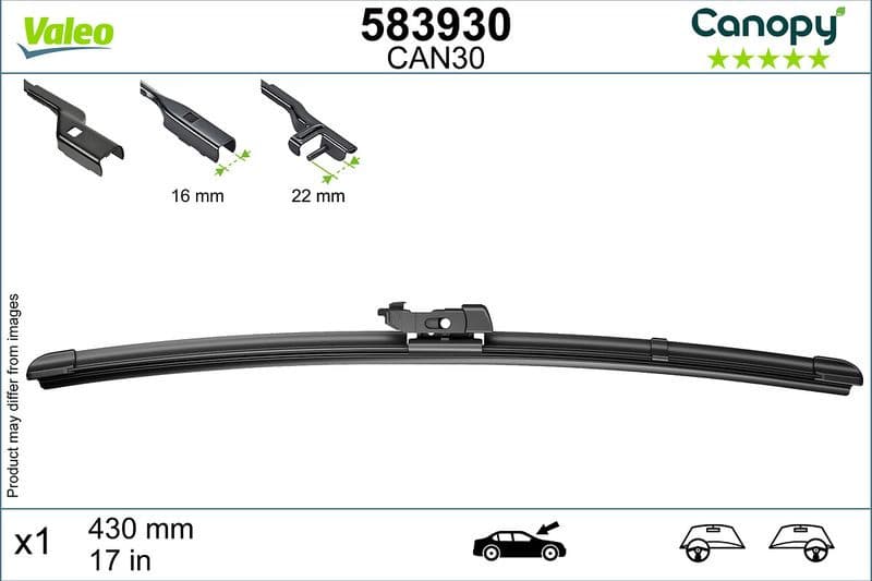 Wiper Blade CANOPY 583930