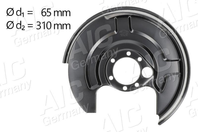 Splash Guard, brake disc NEW MOBILITY PARTS 56227
