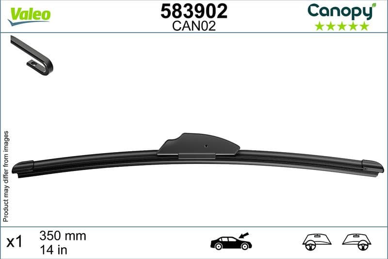 Wiper Blade CANOPY UPGRADE 583902