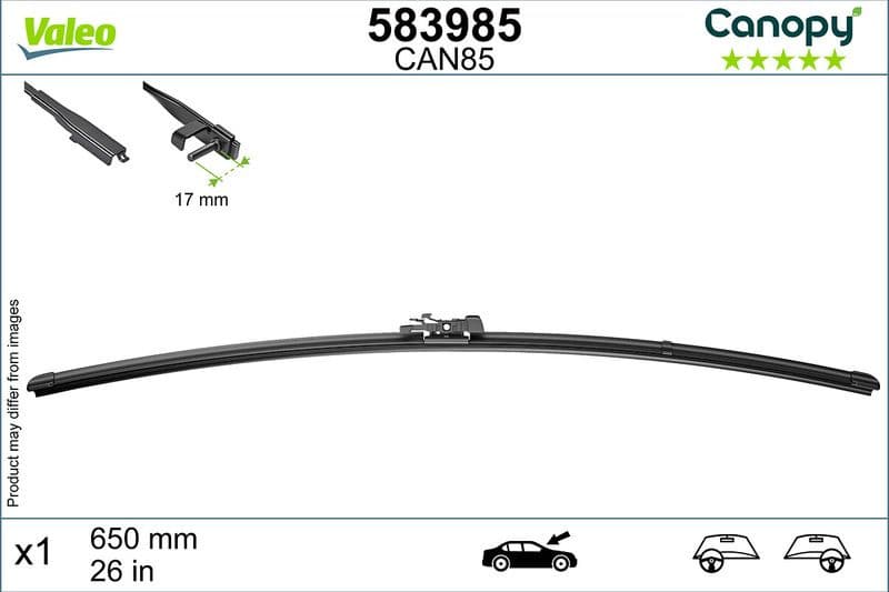 Wiper Blade CANOPY 583985