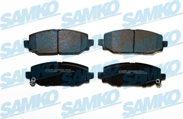 Brake Pad Set, disc brake 5SP2274
