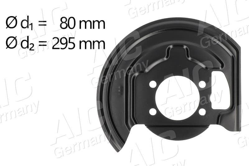 Splash Guard, brake disc Original AIC Quality 58192