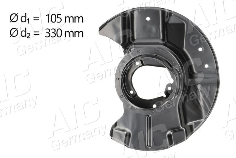 Splash Guard, brake disc Original AIC Quality 57126