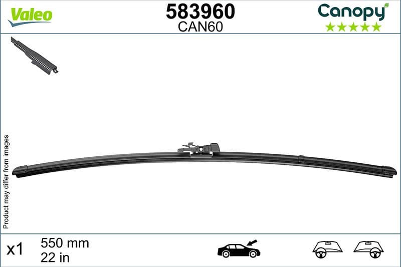 Wiper Blade CANOPY 583960
