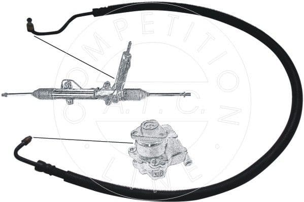 Hydraulic Hose, steering Original AIC Quality 54993