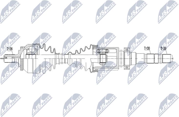 Drive Shaft NPW-VV-147