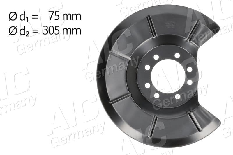 Splash Guard, brake disc NEW MOBILITY PARTS 56410