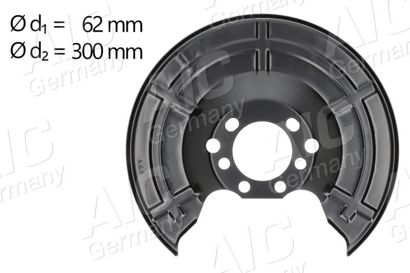 Splash Guard, brake disc Original AIC Quality 55198