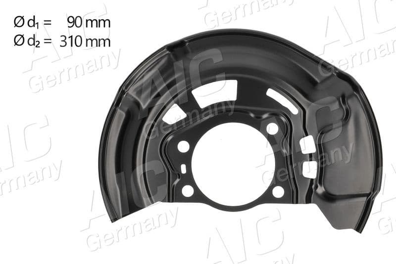 Splash Guard, brake disc NEW MOBILITY PARTS 71391