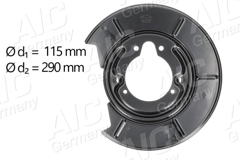 Splash Guard, brake disc Original AIC Quality 56247