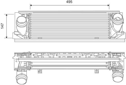 Charge Air Cooler 818262