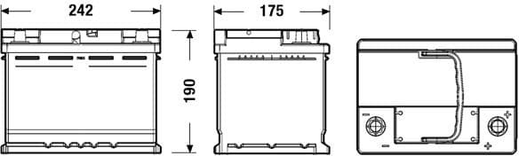 Starter Battery EFB EL600 - image 2