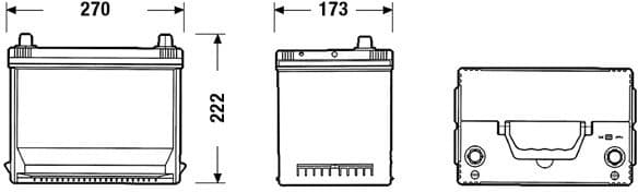 Starter Battery PREMIUM *** EA754 - image 2