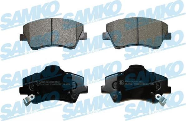 Brake Pad Set, disc brake 5SP2195