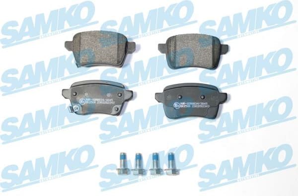 Brake Pad Set, disc brake 5SP2343
