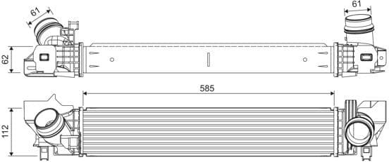 Charge Air Cooler 822924