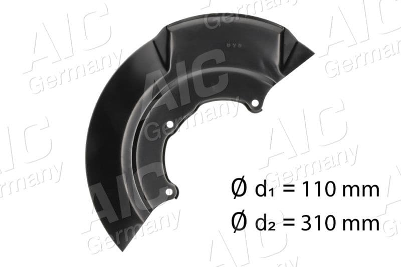 Splash Guard, brake disc Original AIC Quality 56017